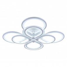 Люстра потолочная Семь огней SF7099/8C-WT LED 240 Вт регулируемый белый свет цвет белый Люстра потолочная Семь огней SF7099/8C-WT LED 240 Вт регулируемый белый свет цвет белый