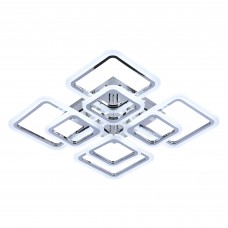 Люстра потолочная Семь огней SF7100/8C-CR LED 168 Вт регулируемый белый свет цвет серый Люстра потолочная Семь огней SF7100/8C-CR LED 168 Вт регулируемый белый свет цвет серый