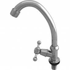 Кран для холодной воды латунный цвет хром Кран для холодной воды латунный цвет хром