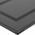 Дверь универсальная Delinia ID «Мегион» 80x38.4 см, МДФ, цвет тёмно-серый