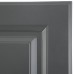 Дверь для шкафа Delinia ID «Мегион» 33x102.4 см, МДФ, цвет тёмно-серый
