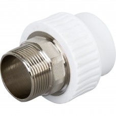 Муфта ⌀40 мм х 1 1/4" НР полипропилен