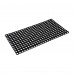 Коврик грязесборный резина Vortex 50x100 см цвет черный