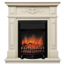 Каминокомплект Lilian WT + Fobos Lux BL 1.5кВт Каминокомплект Lilian WT + Fobos Lux BL 1.5кВт