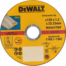 Круг отрезной по металлу Dewalt 125x1.2 мм