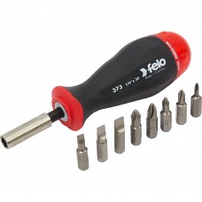 Отвертка с битами с магнитным держателем Felo, 8 бит