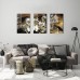 Картина на стекле Белые ирисы 2 40x60 см