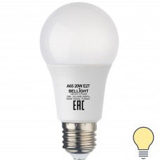 Лампа светодиодная Bellight Е27 груша 20 Вт 1600 Лм теплый белый свет