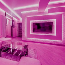 Комплект светодиодной ленты IEK Неон 2835P120 120 диод 8 Вт/м 220 В 80 мм IP65 10 м фиолетовый свет Комплект светодиодной ленты IEK Неон 2835P120 120 диод 8 Вт/м 220 В 80 мм IP65 10 м фиолетовый свет