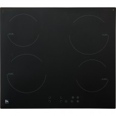 Варочная панель электрическая Kitll KHH 6001 BLACK 4 конфорки 60x52 см цвет чёрный