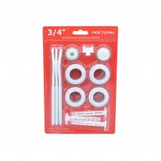 Комплект монтажный для радиаторов 3/4" с кронштейном Комплект монтажный для радиаторов 3/4" с кронштейном