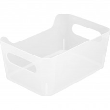 Корзинка для хранения 170x120x75 мм полипропилен цвет прозрачный