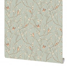 Обои флизелиновые Deco-Deco Julie зеленые 1.06 м DD6032-04