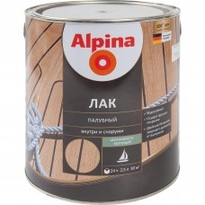 Лак палубный Alpina шелково-матовый 2.5 л