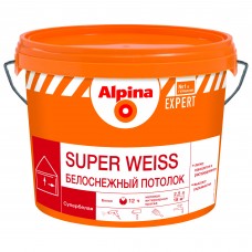 Краска для стен и потолков Alpina Super Weise цвет белый 2.5 л