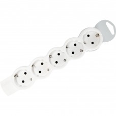 Колодка с заземлением Legrand 5 розеток 16 А Колодка с заземлением Legrand 5 розеток 16 А