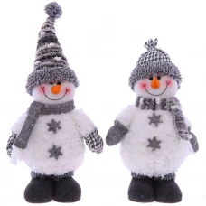 Декоративная фигура Снеговик h45 см