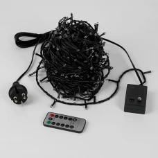 Электрогирлянда наружная/комнатная нить 100 м 1000 LED разноцветный свет