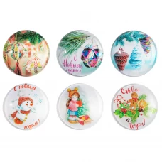 Магнит новогодний 3D в ассортименте