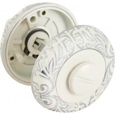 Накладка фиксатор WC 17W/Н цвет белый хром