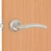 Дверные ручки 26 SN, без запирания, комплект, цвет никель