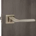 Дверные ручки 130 Q, комплект, цвет бронза