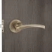 Дверные ручки 145 Q, комплект, цвет бронза