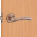 Дверные ручки 155 D, комплект, цвет медь
