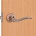 Дверные ручки 39 R, комплект, цвет медь