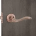 Дверные ручки 39 R, комплект, цвет медь