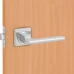 Дверные ручки 160 H, комплект, цвет хром