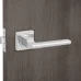 Дверные ручки 160 H, комплект, цвет хром