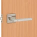Дверные ручки 147 D, комплект, цвет никель