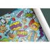 Упаковочная бумага «Комиксы» 100x70 см