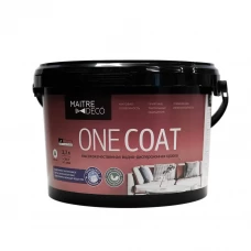 Краска для интерьера Maitre Deco One Coat белая база А 2.7 л Краска для интерьера Maitre Deco One Coat белая база А 2.7 л