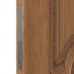 Дверь межкомнатная глухая с замком и петлями в комплекте Грета 80х200 см ламинация ПВХ цвет дуб аурум