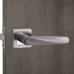 Дверные ручки AL 143 F, комплект, цвет графит