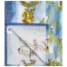 Дорожка Altali Сочельник прямоугольная 40x140 см цвет синий