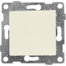 Переключатель проходной встраиваемый Gusi Electric 1 клавиша цвет бежевый Переключатель проходной встраиваемый Gusi Electric 1 клавиша цвет бежевый