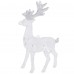 Украшение елочное «Радужный олень» акрил 15 см
