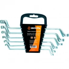 Набор ключей накидных Вихрь 73/6/5/1, 6 предметов Набор ключей накидных Вихрь 73/6/5/1, 6 предметов