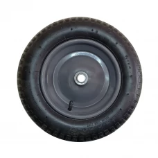 Колесо для тачки резиновое размер 3.00-8 ø втулки 20 мм ø колеса 355мм