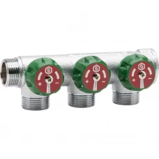 Коллектор Stout на 3 отвода 3/4"x1/2" Коллектор Stout на 3 отвода 3/4"x1/2"