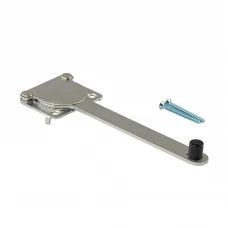 Ограничитель оконный 185 мм, цвет серебристый