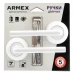 Дверные ручки Armex H-14083-А-WM, без запирания, цвет матовый белый