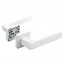 Дверные ручки Armex H-22129-А-WM/CR, без запирания, цвет матовый белый