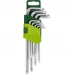 Набор ключей шестигранных Дело Техники Т10-Т50 Torx, 9 шт.