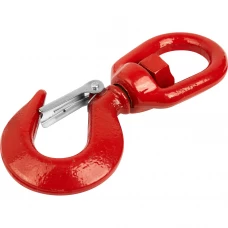 Крюк для подъема с вертлюгом 8 мм, сталь оцинкованная