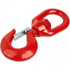 Крюк для подъема с вертлюгом 10 мм, сталь оцинкованная