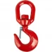 Крюк для подъема с вертлюгом 10 мм, сталь оцинкованная